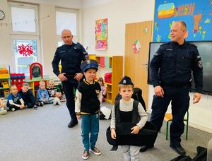 Policja w przedszkolu, czyli lekcja bezpieczeństwa dla najmłodszych