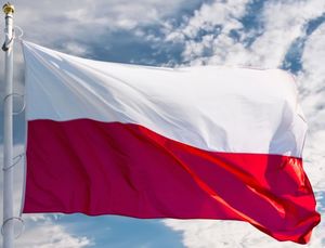 Flaga Polski. Flaga biało-czerwona