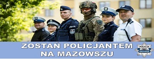 Zostan policjantem na Mazowszu
