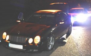 pojazd który zatrzymali policjanci
