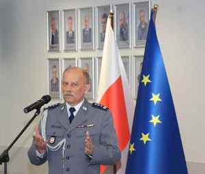 insp. Dariusz Krzesicki podczas przemówienia