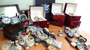 Zabezpieczone podrobione zegarki