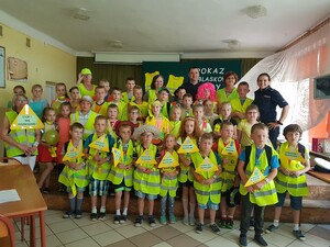 Konkurs na najbardziej odblaskowy strój