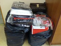 Płońscy policjanci zabezpieczyli podrabianą odzież