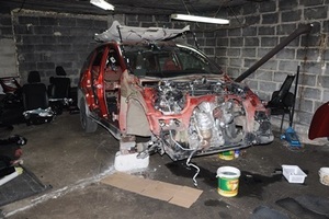 Policjanci zlikwidowali dziuplę samochodową