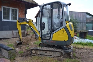 Koparka odnaleziona przez policjantów