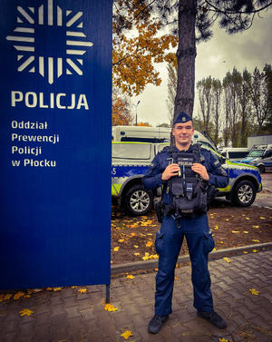 St. post. Sebastian Melkowski – Oddział Prewencji Policji w Płocku