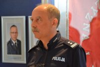 Pełniący obowiązki  Zastępca Komendanta Wojewódzkiego Policji zs. w Radomiu mł. insp. Dariusz Zaremba