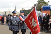 Prezentacja Sztandaru przez poczet sztandarowy