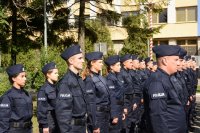 nowoprzyjęci policjanci