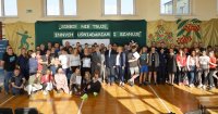 Uczestnicy eventu w czasie wspólnego zdjęcia