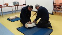 Szkolenie policjantów z pierwszej pomocy