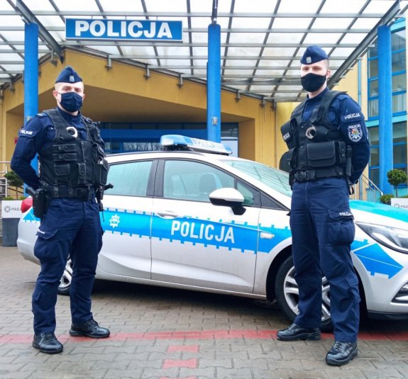 Policjanci, którzy uratowali niedoszłego samobójcę