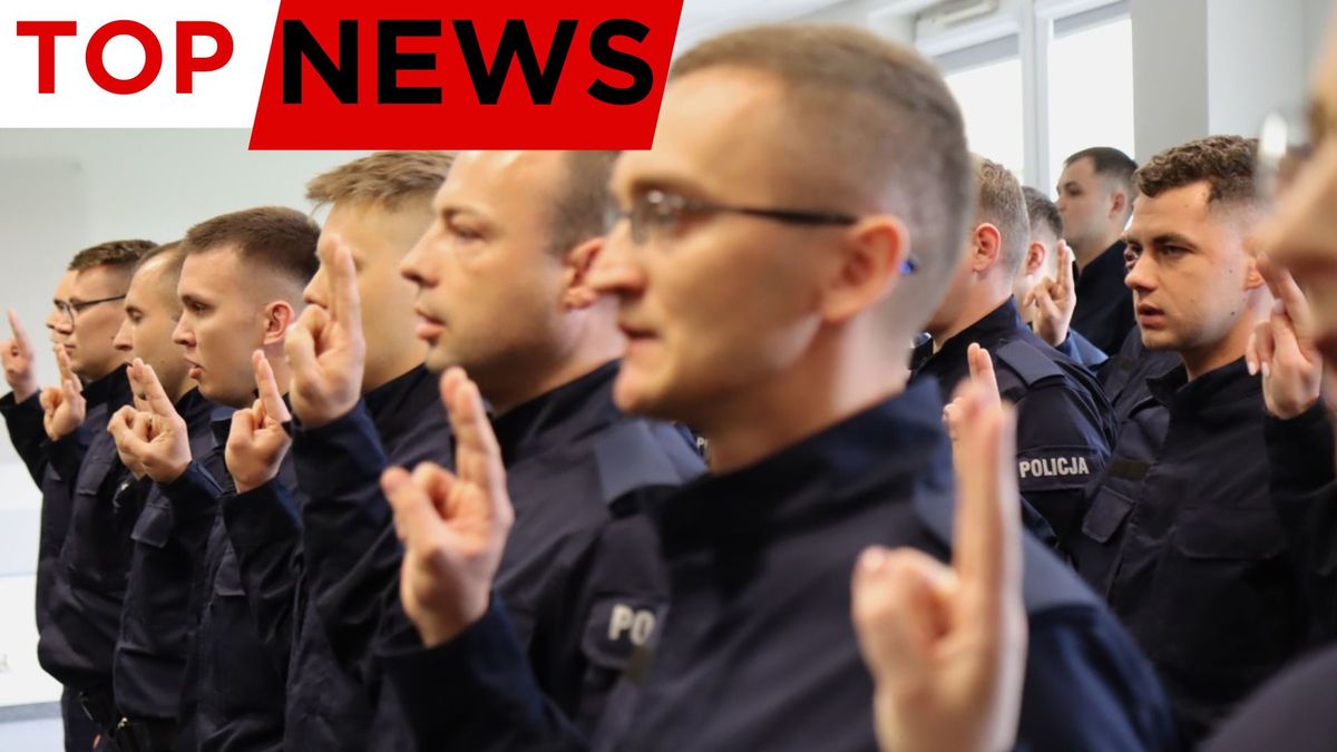 Uroczyste ślubowanie nowych funkcjonariuszy mazowieckiej Policji