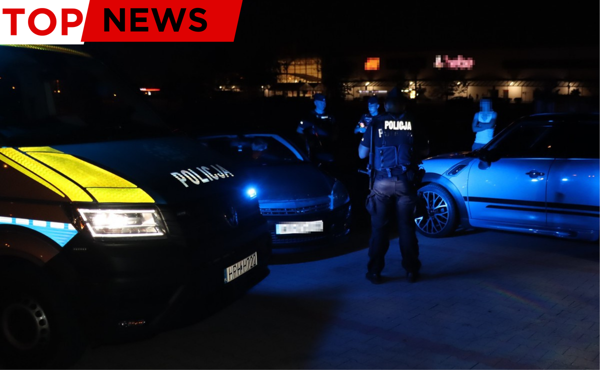 Nocne działania Policji dla bezpieczeństwa na drogach