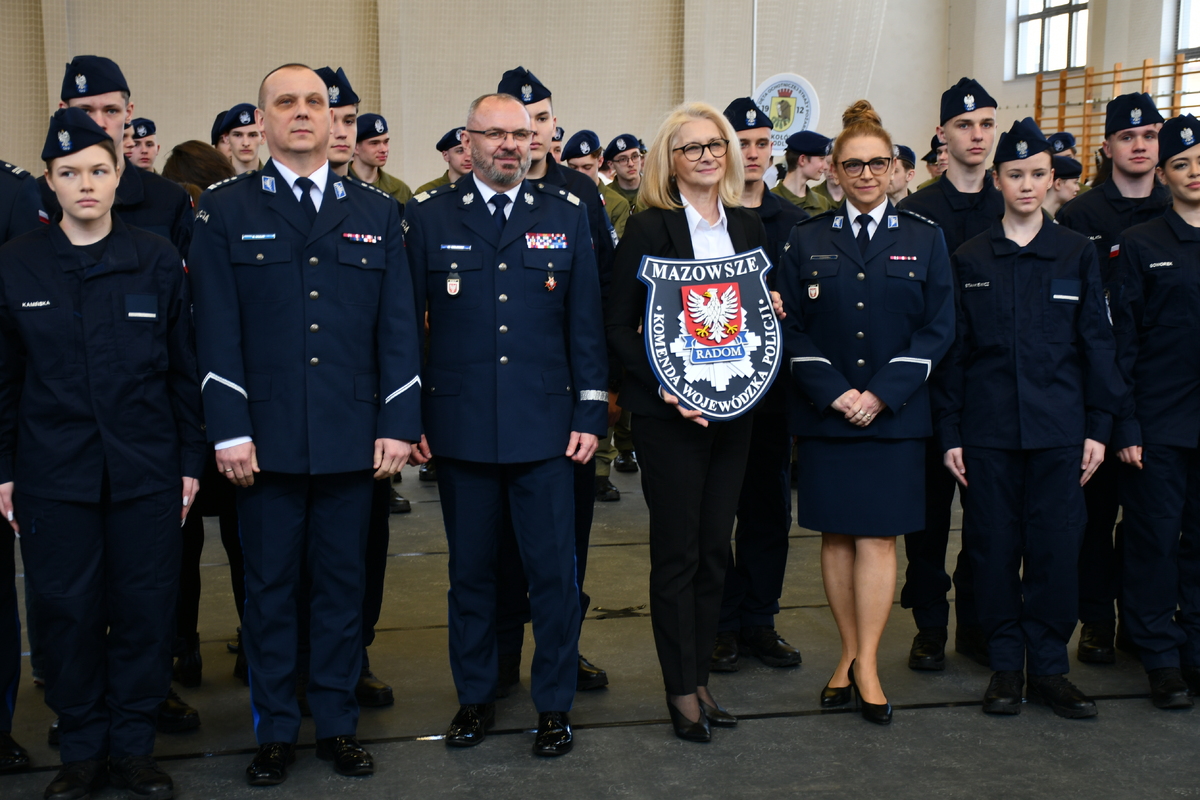 Ślubowanie klas mundurowych Zespołu Szkół nr 1 w Sokołowie Podlaskim