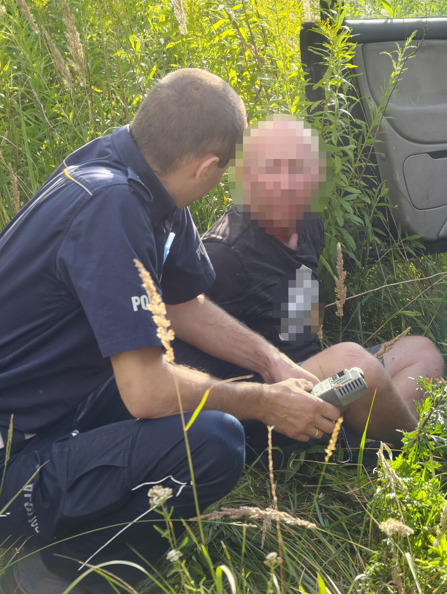 Zdecydowana reakcja policjantów po służbie. Zatrzymali pijanego kierowcę
