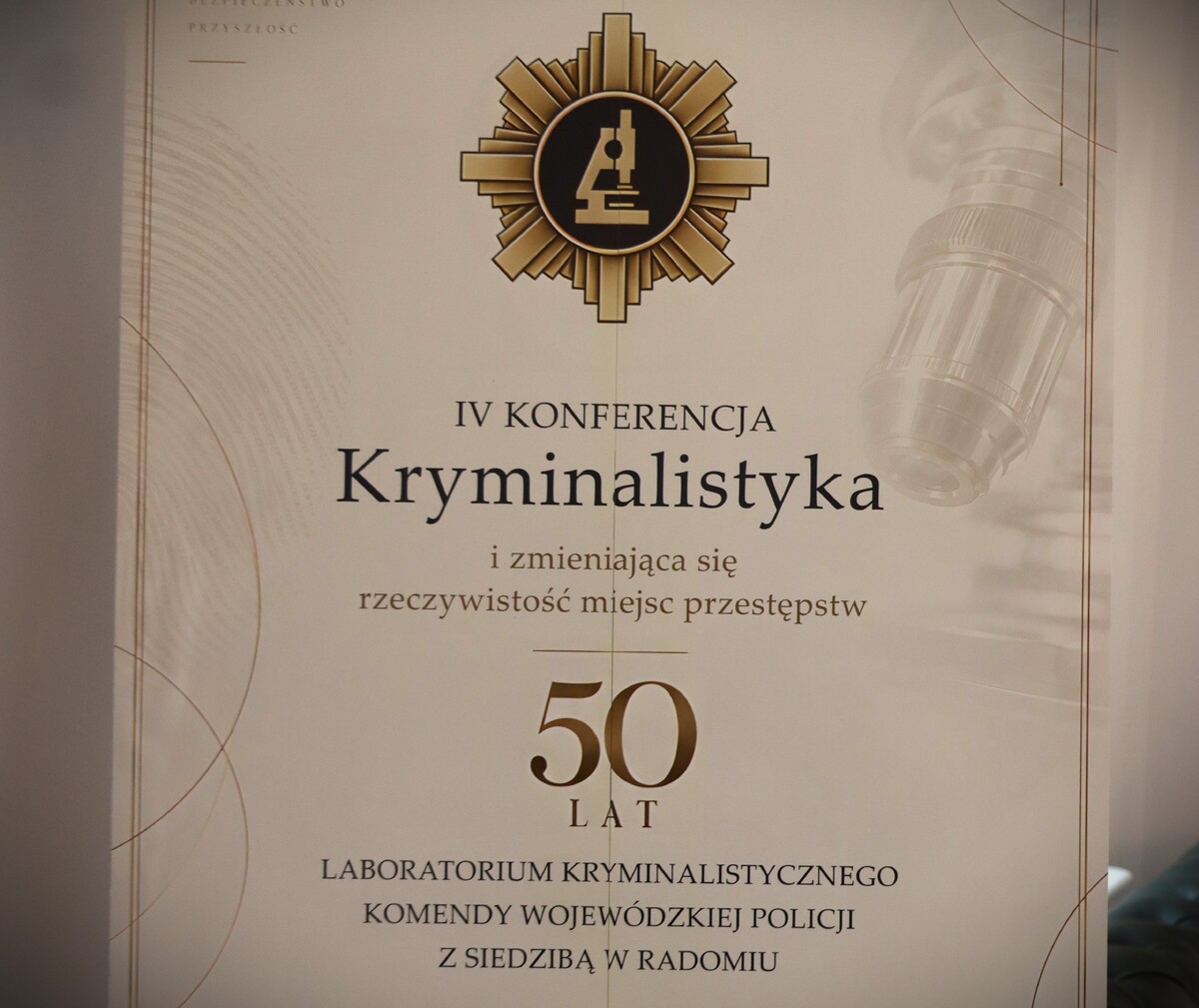 Laboratorium Kryminalistyczne Komendy Wojewódzkiej Policji z siedzibą w Radomiu - 50 lat tradycji, wiedzy i nowoczesnej kryminalistyki