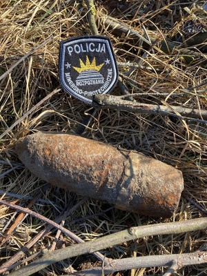 niewybuch pocisku artyleryjskiego kaliber 76 mm