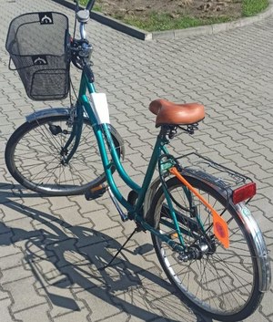 Znaleziony rower kolor zielony