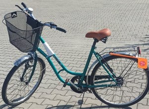 Znaleziony rower kolor zielony