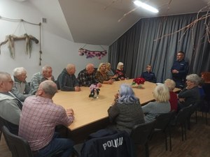 Spotkanie policjantów z Seniorami