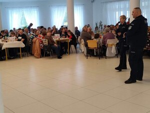 Spotkanie policjantów z Seniorami