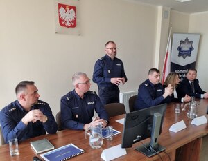 Odprawa roczna ostrołęckich policjantów