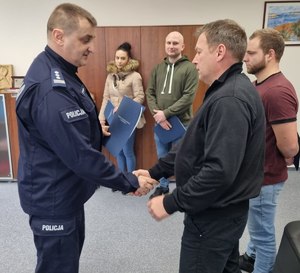 Podziękowania mieszkańcom składa Komendant Miejski Policji w Ostrołęce
