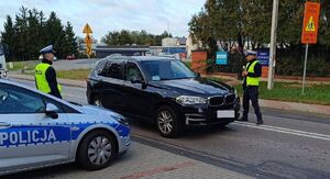 Policjanci prowadzą akcję " Trzeźwy poranek"