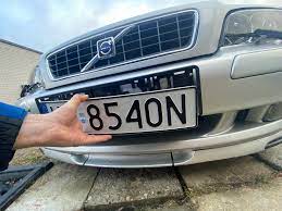 tablica rejestracyjna od pojazdu