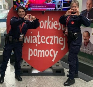 Ostrołęccy policjanci wspierają 32 Finał WOŚP