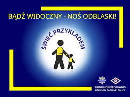 bądź widoczny - noś odblaski