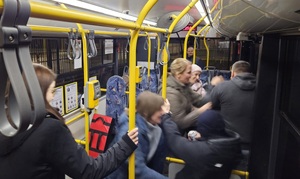 Zajęcia dotyczące bezpieczeństwa w środkach komunikacji publicznej