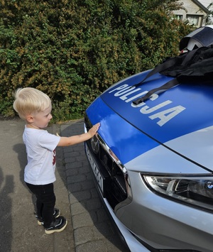 dzień dziecka z policjantami