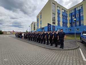 Ostrołęccy policjanci oddali hołd śp. sierżantowi Mateuszowi Sitkowi