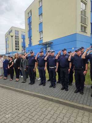 Ostrołęccy policjanci oddali hołd śp. sierżantowi Mateuszowi Sitkowi