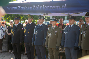 Ostrołęccy policjanci w hołdzie bohaterom Powstania Warszawskiego