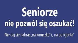 seniorze nie daj się nabrać