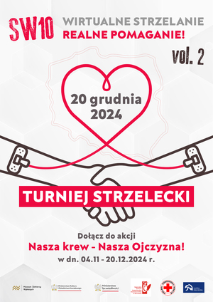 plakat akcji „Nasza Krew - Nasza Ojczyzna”