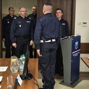 Narada roczna Komendy Miejskiej Policji w Ostrołęce