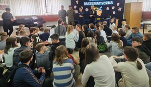 Spotkanie policjantów z uczniami