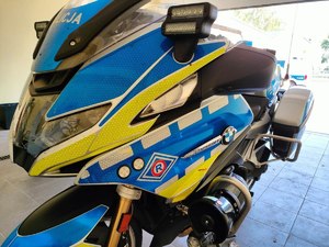 Policyjny motocykl