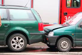 najechanie na tył pojazdu-zdjęcie poglądowe