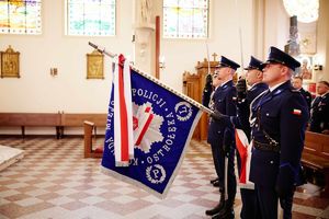 Uroczysty apel z okazji Święta Policji w KMP w Ostrołęce