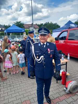 Uroczysty apel z okazji Święta Policji w KMP w Ostrołęce