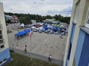 Uroczysty apel z okazji Święta Policji w KMP w Ostrołęce