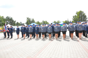 Uroczysty apel z okazji Święta Policji w KMP w Ostrołęce