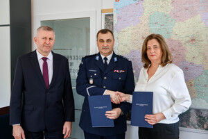 Podpisanie porozumienia dotyczącego utworzenia klasy mundurowej