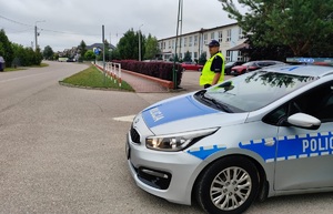 Bezpieczna droga do szkoły z ostrołęckimi policjantami